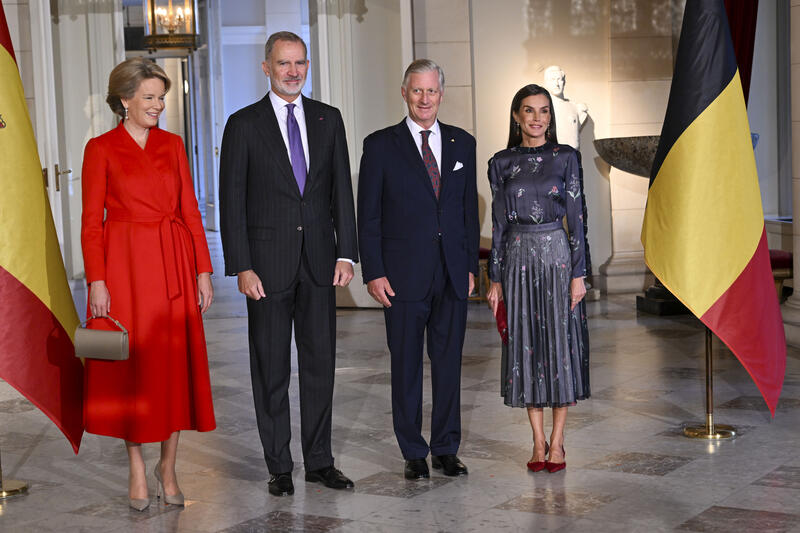 Royal Visit - Spain to Belgium