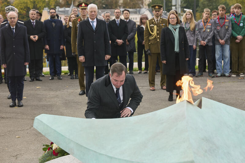 Grand-Duke Guillaume - First National Remembrance Day