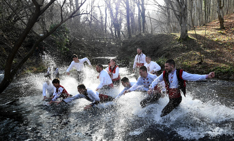 Horo Dance during Epiphany Day