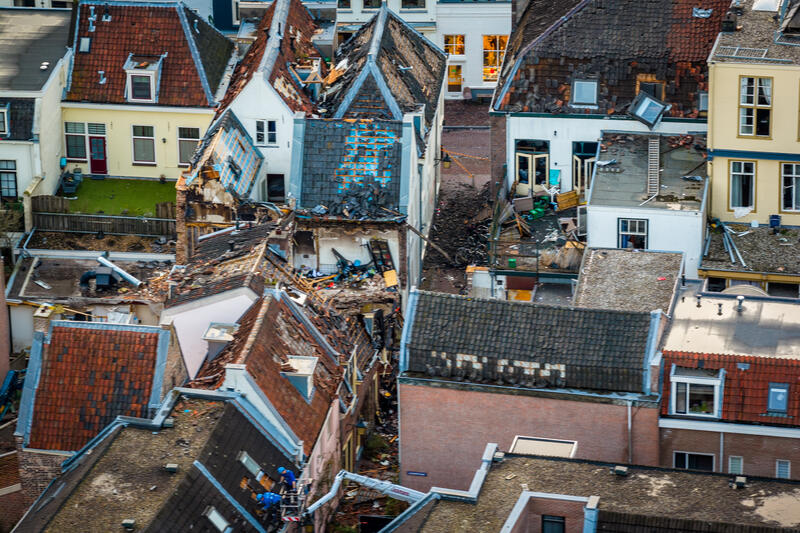 The day after the explosion in Utrecht