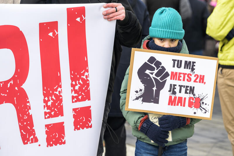 Demonstration Against Education Reform