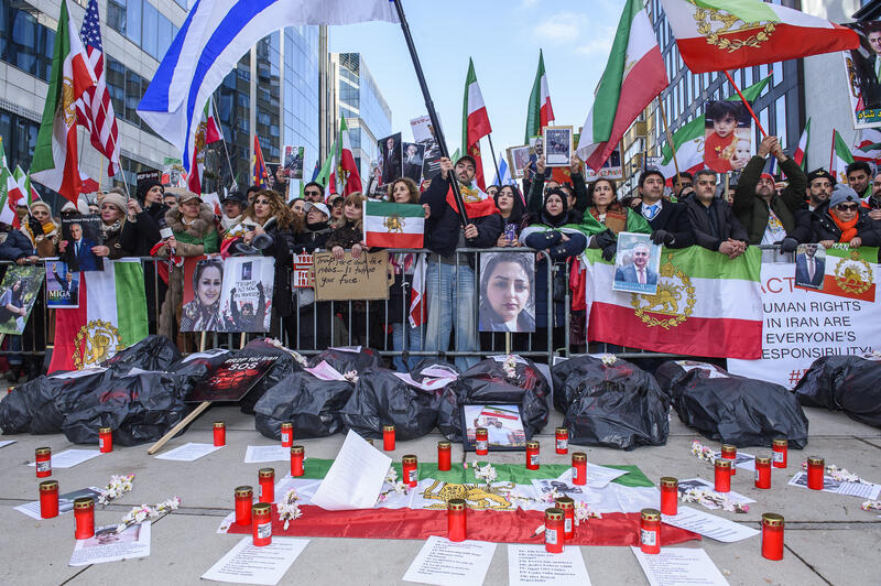 Demonstration for Iran