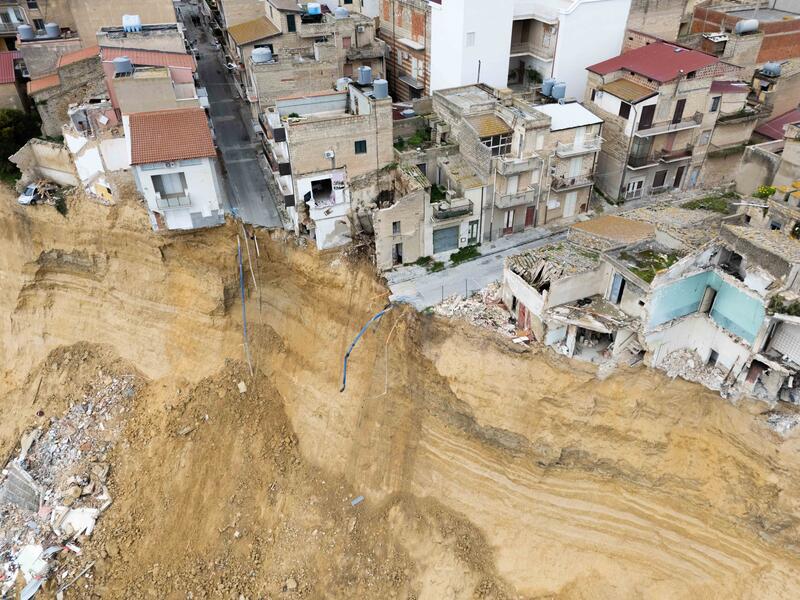 Sicily Landslide