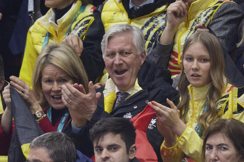 Belgian Royals at Winter Olympics Pt. 2