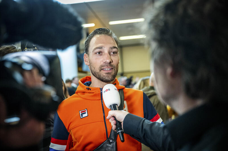 Team NL - Arrival at Schiphol