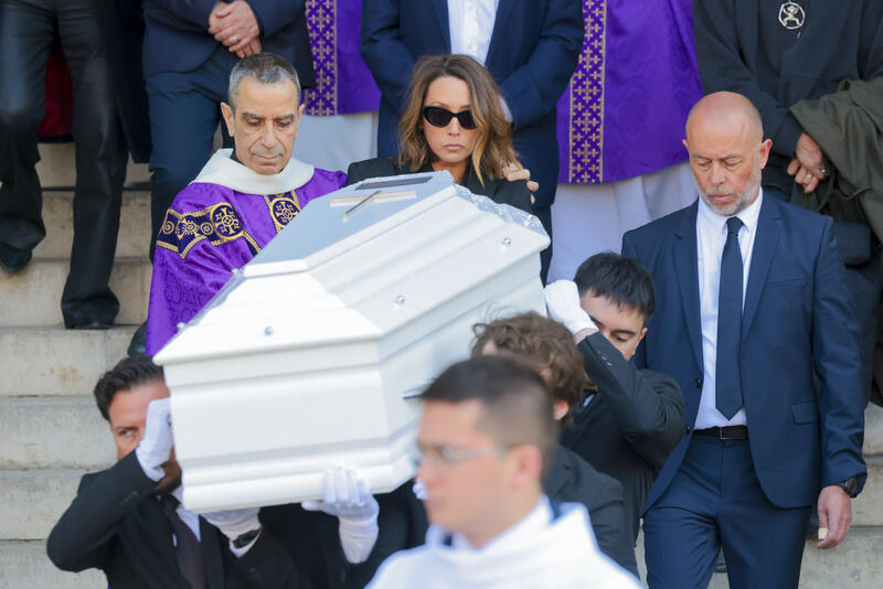 Nathalie Baye - Funeral