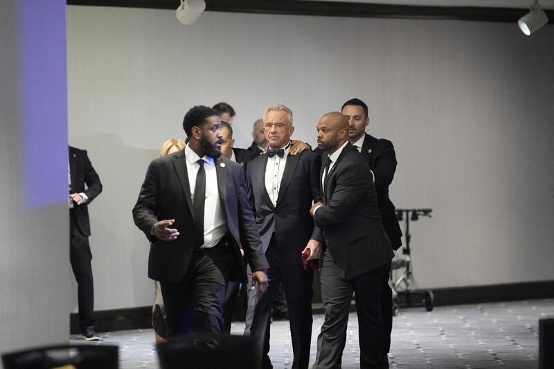 Donald Trump - Press Dinner Shooting at Hilton Hotel