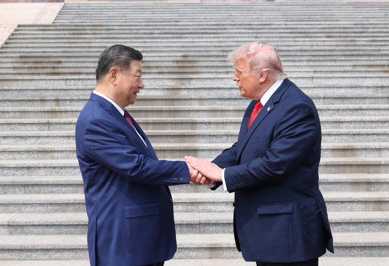 Donald Trump visits China