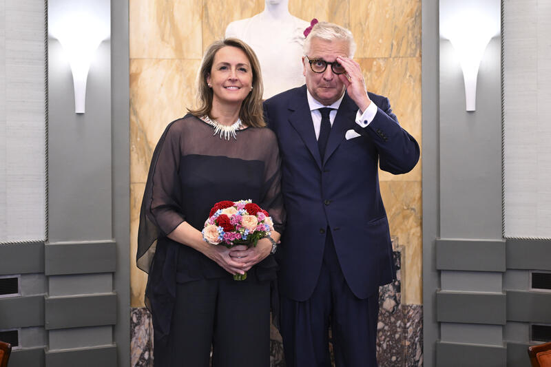 Prince Laurent and Princess Claire - Queen Elisabeth Competition
