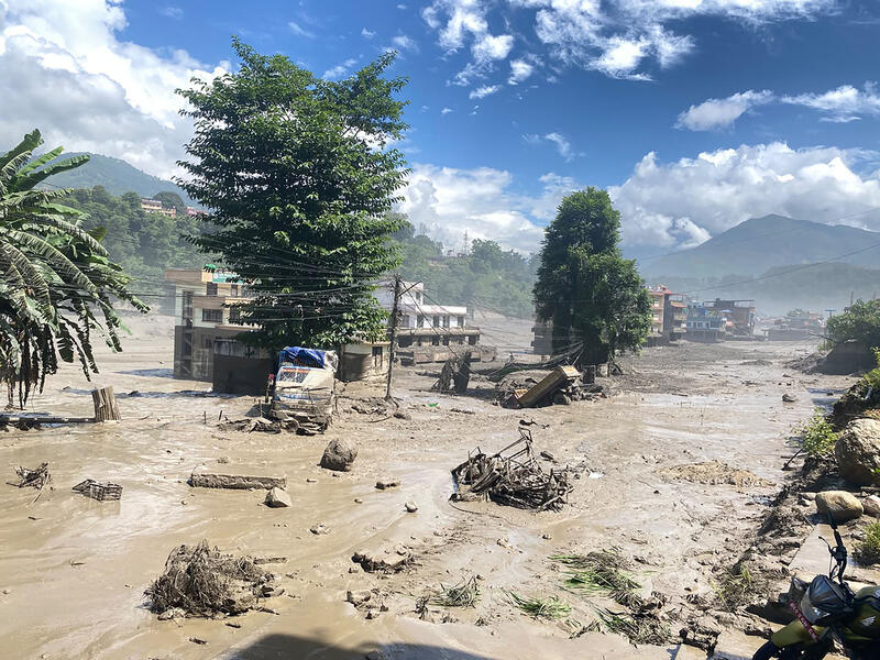 Nepal - Mudslide