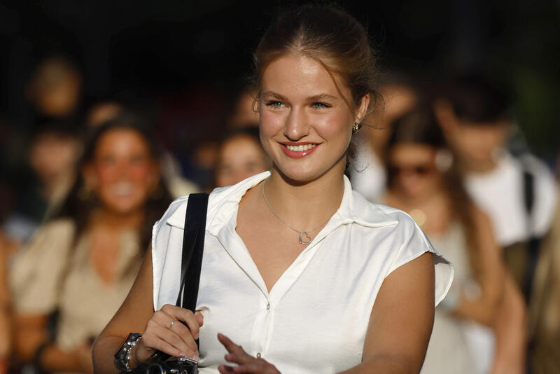 Princess Leonor - First Day at University