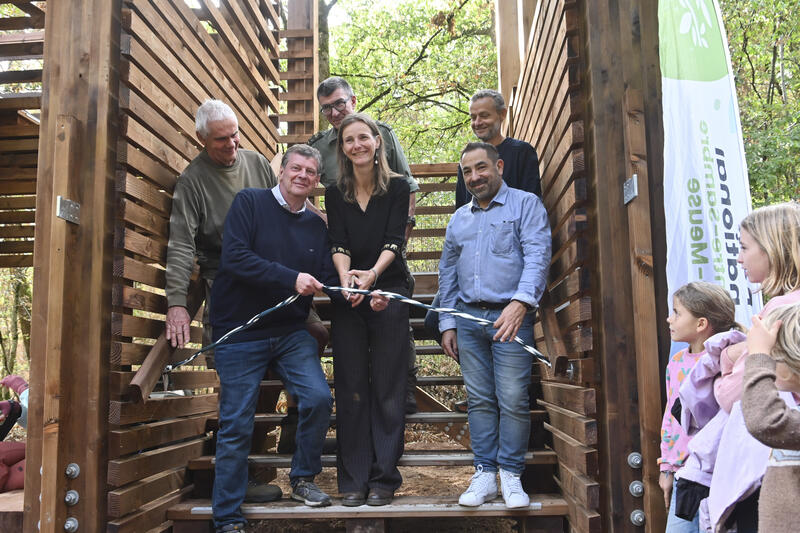 Inauguration Forest Tower - Vierves sur Viroin Parc National ESEM