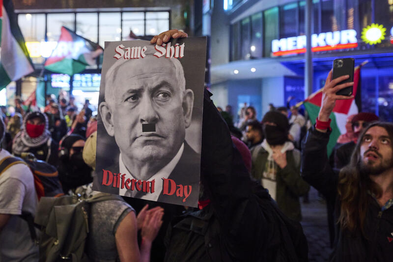 Pro-Palestinian Protests in Amsterdam on October 7