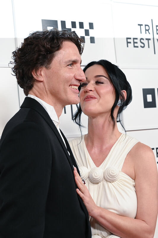 Katy Perry and Justin Trudeau