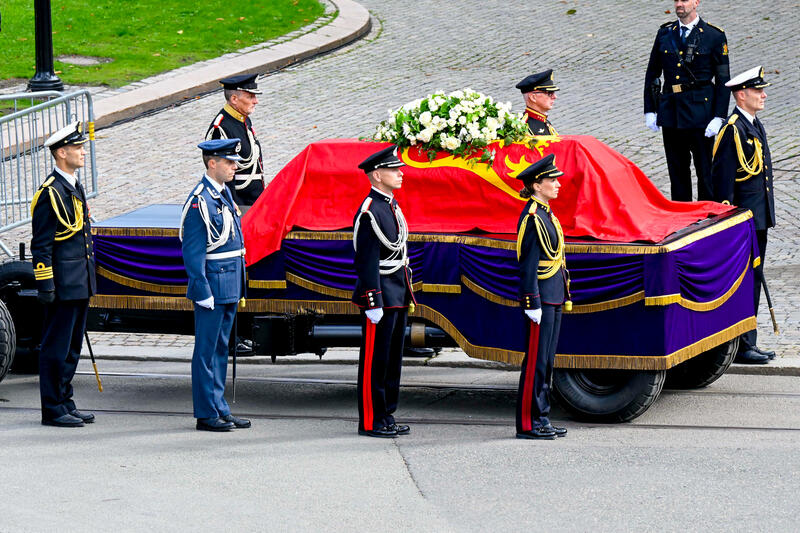 King Harald - Funeral